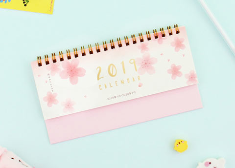 Sakura 2019 Desk Calendar