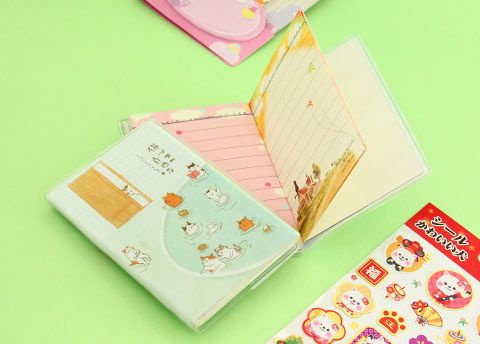 Neko Onsen Mini Notebook