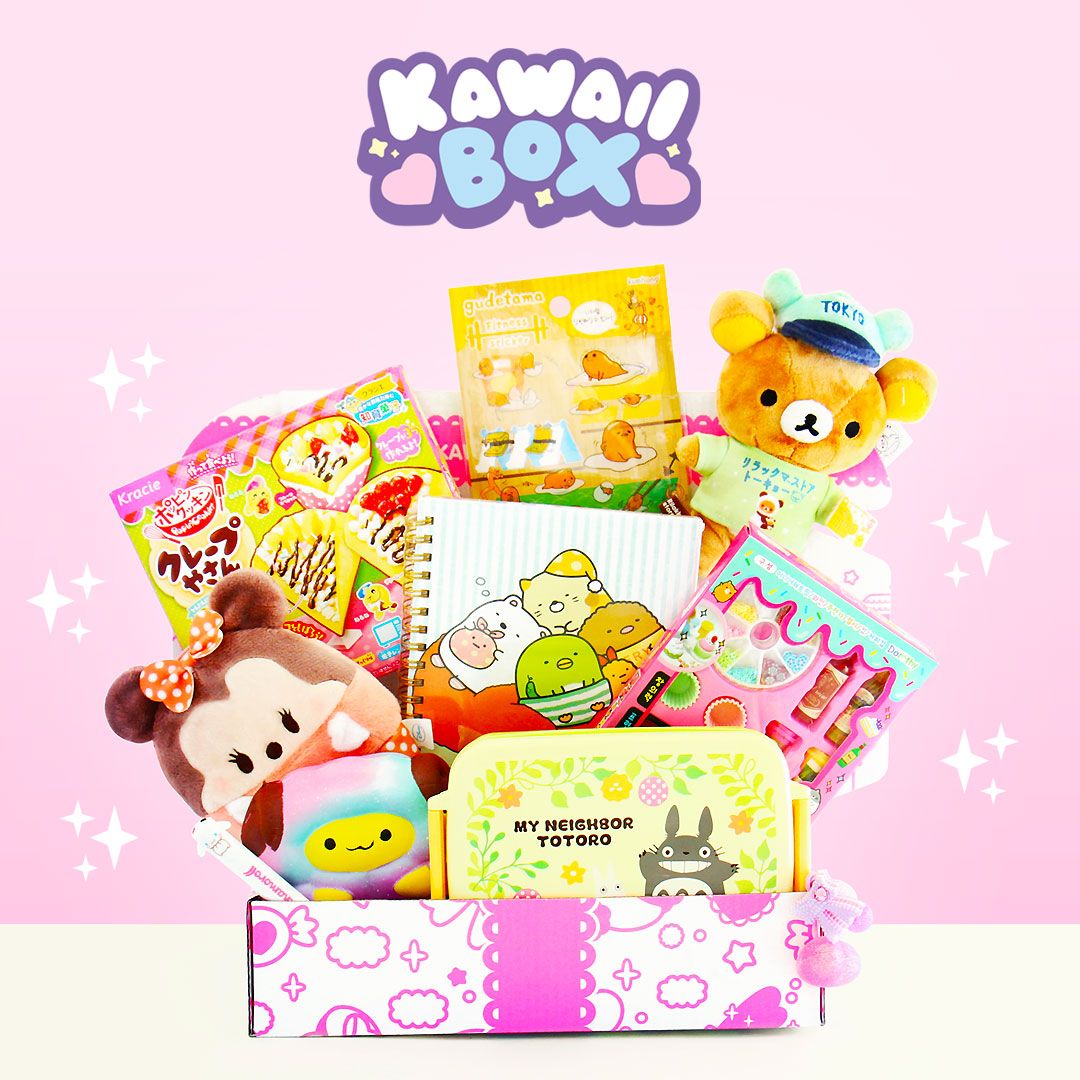 Kawaii Box: caixa surpresa com coisas fofas do Japão - De volta ao