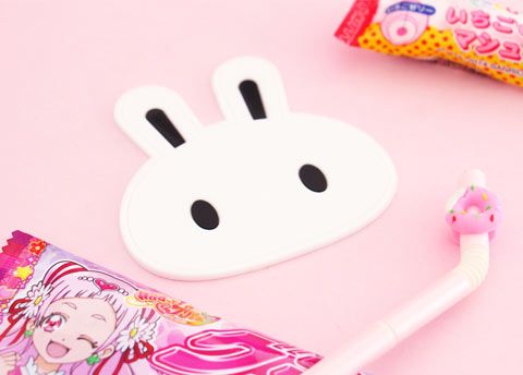 Cute Bunny Drink Coaster