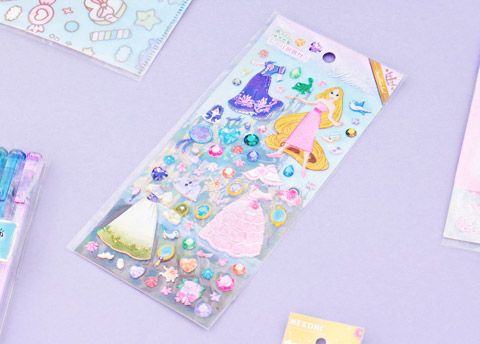 Disney Characters Dress Up Stickers