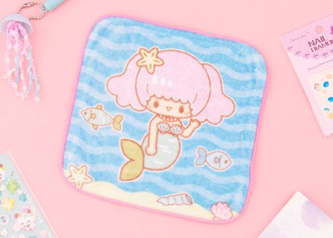 Aiko Little Mermaid Face Towel