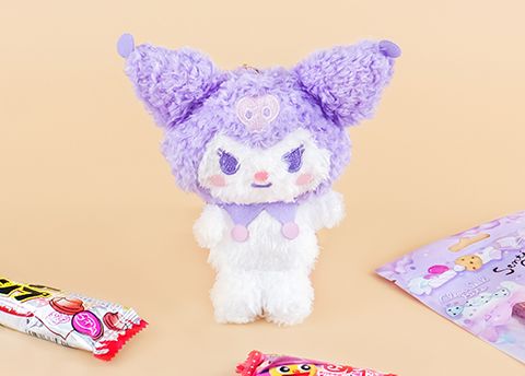 Sanrio Character Fluffy Plushie Charm
