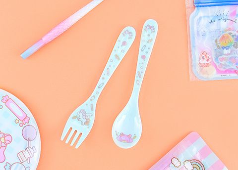 Aiko’s Unicorn Spoon & Fork Set