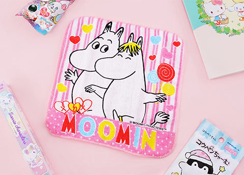 Moomin Face Towel
