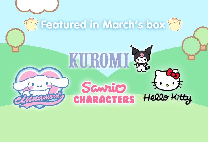 Featured kawaii brands & characters!