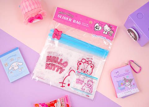 Hello Kitty Ribbon Slider Bag Set