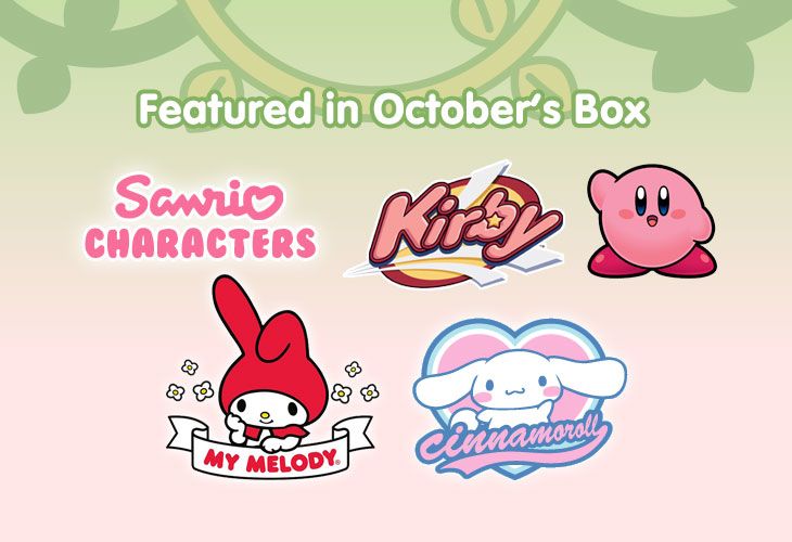 Featured kawaii brands & characters!