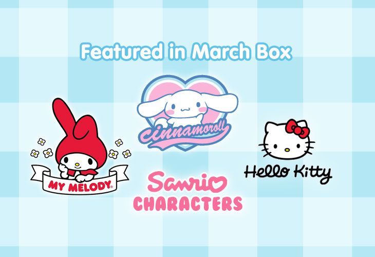 Featured kawaii brands & characters!